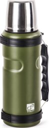G21 G21 drinking thermos, 1000 ml, khaki green with handle