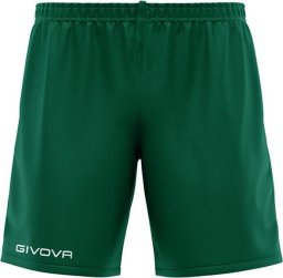 Givova Spodenki krótkie treningowe piłkarskie Givova Capo zielone P018 0013 XS