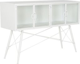  DKD Home Decor Console DKD Home Decor Biały Metal Szkło 120 x 35 x 80 cm