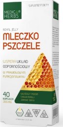 Medica Herbs Medica Herbs Mleczko pszczele (Royal Jelly) 300 mg - 40 kapsułek