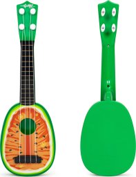  Ecotoys Ukulele gitara dla dzieci cztery struny arbuz