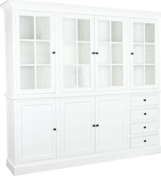 DKD Home Decor Ekspozytor stojący DKD Home Decor Szkło Drewno MDF 218,4 x 40,6 x 203 cm