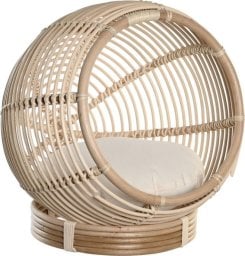  DKD Home Decor Łóżko dla zwierząt domowych DKD Home Decor 55 x 50 x 55 cm Naturalny Rattan