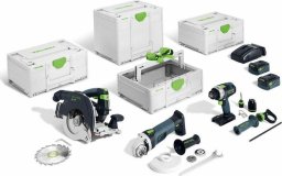  Festool FT. CARPENTRY COMBO SET HKC 55/TPC 18/AGC 18/TB M 137