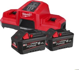 Zestaw elektronarzędzi Milwaukee Kit M18 FORGENRG-602, 18V, 2xM18 FB6, 6.0Ah, M18 DBSC