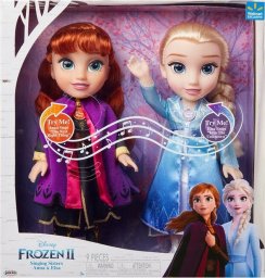  Jakks Disney Princess ANNA i ELSA 35cm Śpiewające 2szt JĘZYK ANGIELSKI FROZEN