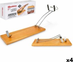 Quttin Rozkładany Stojak na Szynkę Quttin (48,5 x 16,5 x 2,3cm) Drewno 48,5 x 16,5 x 2,3 cm (4 Sztuk)