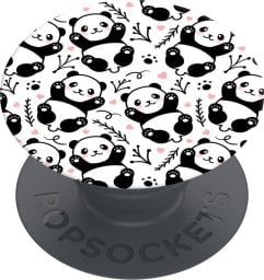Podstawka PopSockets Uchwyt i podstawa do smartfona POPSOCKETS Panda Boom biało/czarna standard