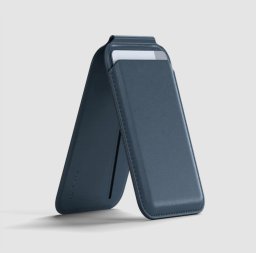 Satechi Portfel z funkcją podstawki Satechi Vegan Leather Wallet Stand MagSafe do iPhone'a (blue)
