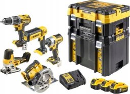 Zestaw elektronarzędzi Dewalt 11-elementowy (DCK500P3T-QW)