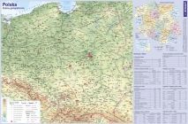 Demart Mapa Polski. Podkładka na biurko