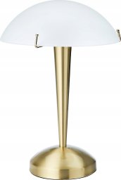 Lampa stołowa DELIGHT Trio RL Pilz II R59261008 lampa stołowa lampka 1x40W E14 mosiądz/biała