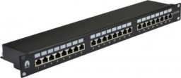 NEKU NEKU Patchpanel kat.5e 19" 24p FTP z półką 1U