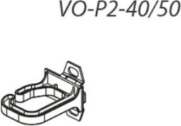 CONTEG CONTEG Prowadnice kablowe pionowe 40 x 50 mm