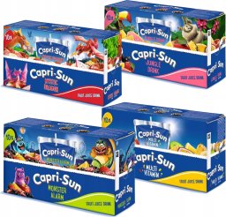 CAPRI-SUN Capri-Sun Napój owocowy Mix 4 smaków 200 ml x 40 sztuk