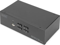 Przełącznik Digitus KVM Digitus 4-port Dual View HD