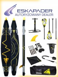 ExtraLink EXTRALINK DESKA SUP 350CM POMPOWANA ZESTAW + WIOSŁO SUP-1011
