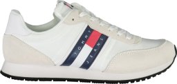  Tommy Hilfiger BIAŁY MĘSKIE BUTY SPORTOWE TOMMY HILFIGER 41