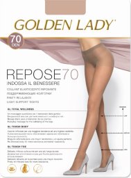  Golden Lady RAJSTOPY GOLDEN LADY REPOSE 70 (kolor Nero, rozmiar 2)
