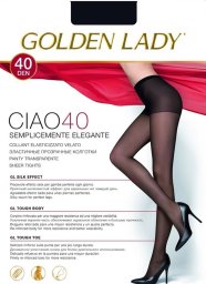  Golden Lady RAJSTOPY GOLDEN LADY CIAO 40 (kolor Nero, rozmiar 3)