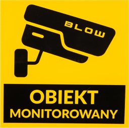  Blow 78-952# Naklejka obiekt monitorowany 100x100mm