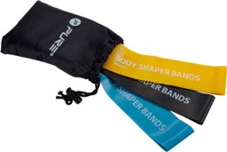  Pure2Improve Pure2Improve | Body Shaper Bands, Set of 3 | Black, Blue and Yellow