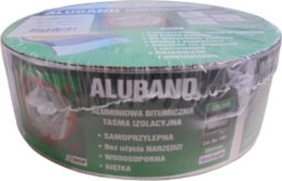 Den Braven Taśma dekarska aluminiowa ALUBAND kolor ALUMINIUM 15cmx10m