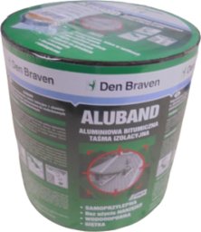 Den Braven Taśma dekarska aluminiowa ALUBAND brązowy 15cmx10m Den Braven