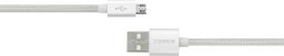 Kabel USB Romoss Kabel ROMOSS micro USB (ładowanie, komunikacja) - silver / srebrny