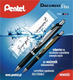  Pentel Wkład kulkowy PENTEL ENERGEL 0,5mm LRP5 niebieski do BLP75