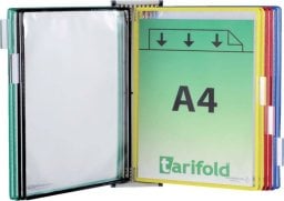 Tarifold Sys. scienny z panelami informac. A4, magnet.,z 10 panelami