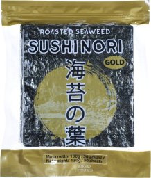 Nobi Glony Yaki Sushi Nori Gold, 50 szt. - Nobi