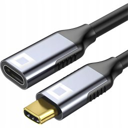 Kabel USB Co2 USB-C - USB-C 2 m Szary