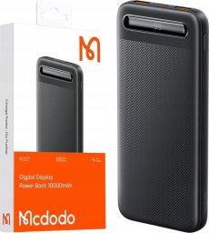 Powerbank Mcdodo MCDODO POWERBANK 10000MAH Z WYŚWIETLACZEM 2X USB USB-C 2A 10W + KABEL USB-C