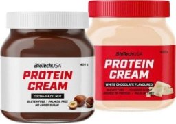  BioTechUSA BIOTECH USA PROTEIN CREAM KREM PROTEINOWY BIAŁA CZKEOLADA 400G