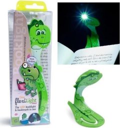 Thinking Gifts Flexilight Pals Dinosaur Green - Lampka do książki