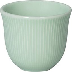 LOVERAMICS Loveramics Brewers - Kubek 80ml - Embossed Tasting Cup - Celadon Green