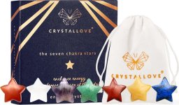 Crystallove CRYSTALLOVE Naturalne kamienie energetyczne 7  czakr - gwiazdki