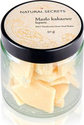 Natural Secrets Natural Secrets Masło kakaowe, łupane 50 g