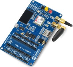 SB Components Pico 2G Expansion - płytka rozszerzeń GSM / GPRS / GNSS z wyświetlaczem - do Raspberry Pi Pico - SB Components 21895}