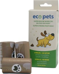  Beco Pets Eco Pets Ekologiczne worki na odchody 120 szt ( 8x15 szt )