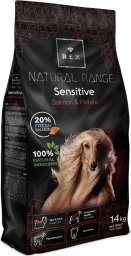 REX Rex Natural Range Sensitive Salmon & Potato 14kg