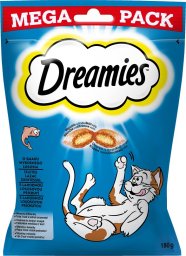 Dreamies DREAMIES 180 g  przysmak dla kota, o smaku wybornego łososia