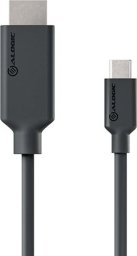 Kabel USB Alogic ALOGIC EL2UCHD-01 adapter kablowy 1 m USB Type-C HDMI Czarny