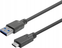 Kabel USB VivoLink USB-C - USB-A 1 m Czarny (PROUSBCAMM1)