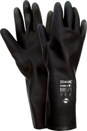 INDUSTRIAL STARTER IS-07300 - Rękawice z gumy/neoprenu BLACK DEFENDER L