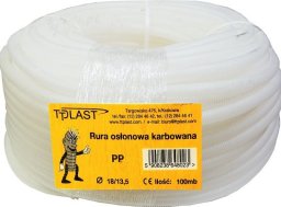 TT Plast Rura karbowana przezroczysta 18mm RKLF 18/13,5 100