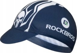 RockBros Czapka kolarska z daszkiem obwód głowy 56-61 cm - niebieska ROCKBROS