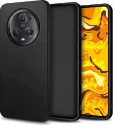 Hello Case ETUI DO HUAWEI HONOR MAGIC 5 PRO GUMOWE OBUDOWA CZARNE MATOWE SILIKON SLIM