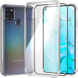 Hello Case ETUI PANCERNE DO GALAXY A21S SILIKON SLIM ANTI SHOCK | CASE SZKŁO HARTOWANE